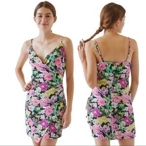 PACSUN 4Si3NNA Cassie Floral Mini Dress NWT